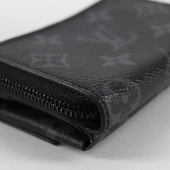 LOUIS VUITTON Eclipse Reverse Zippy Organizer Wallet M82771 LV Auth 141193M - Picture 4 of 16